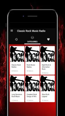 Classic Rock Music android App screenshot 0