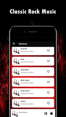 Classic Rock Music android App screenshot 3